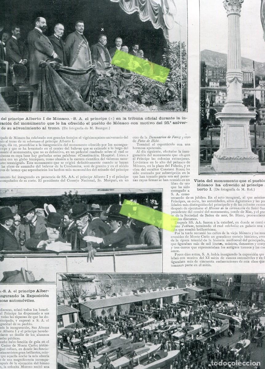 Coleccionismo de Revistas y Peri&oacute;dicos: REVISTA A&Ntilde;O 1912 MONACO CADAQUES PINTOR SEGUNDO MATILLA DE TEIA TEYA ORDEN DE CALATRAVA ALCANTARA