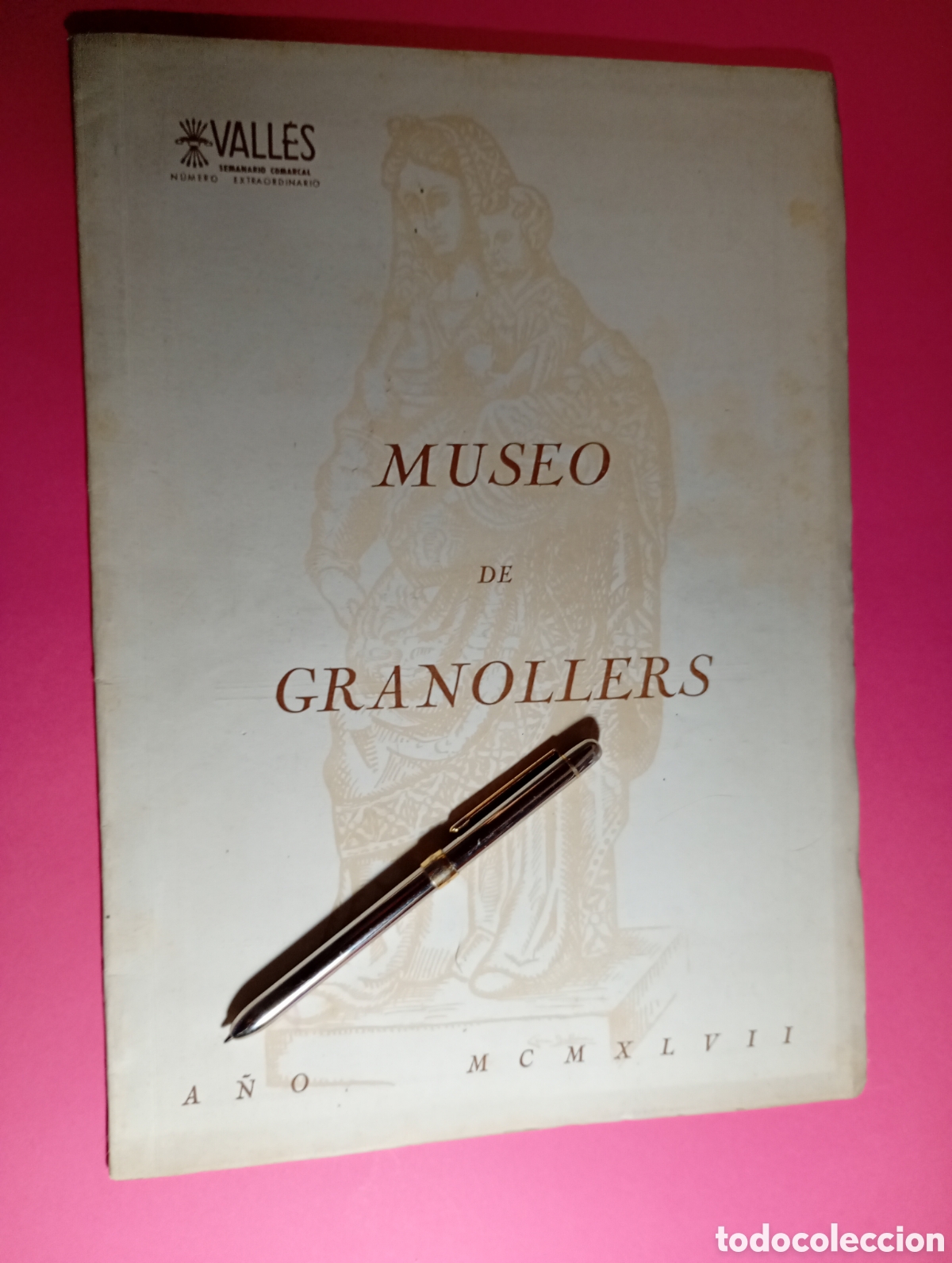 Coleccionismo de Revistas y Peri&oacute;dicos: ''VALL&Eacute;S'' SEMANARIO COMARCAL YUGO Y FLECHAS DE FALANGE 1947 MONOGR&Aacute;FICO EXTRA MUSEO DE GRANOLLERS
