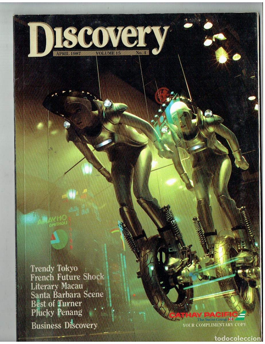 Collection Magazines and Newspapers: DISCOVERY. APRIL 1987. VOLUME 15. No. 4. TRENDY TOKYO. (B/48.1)