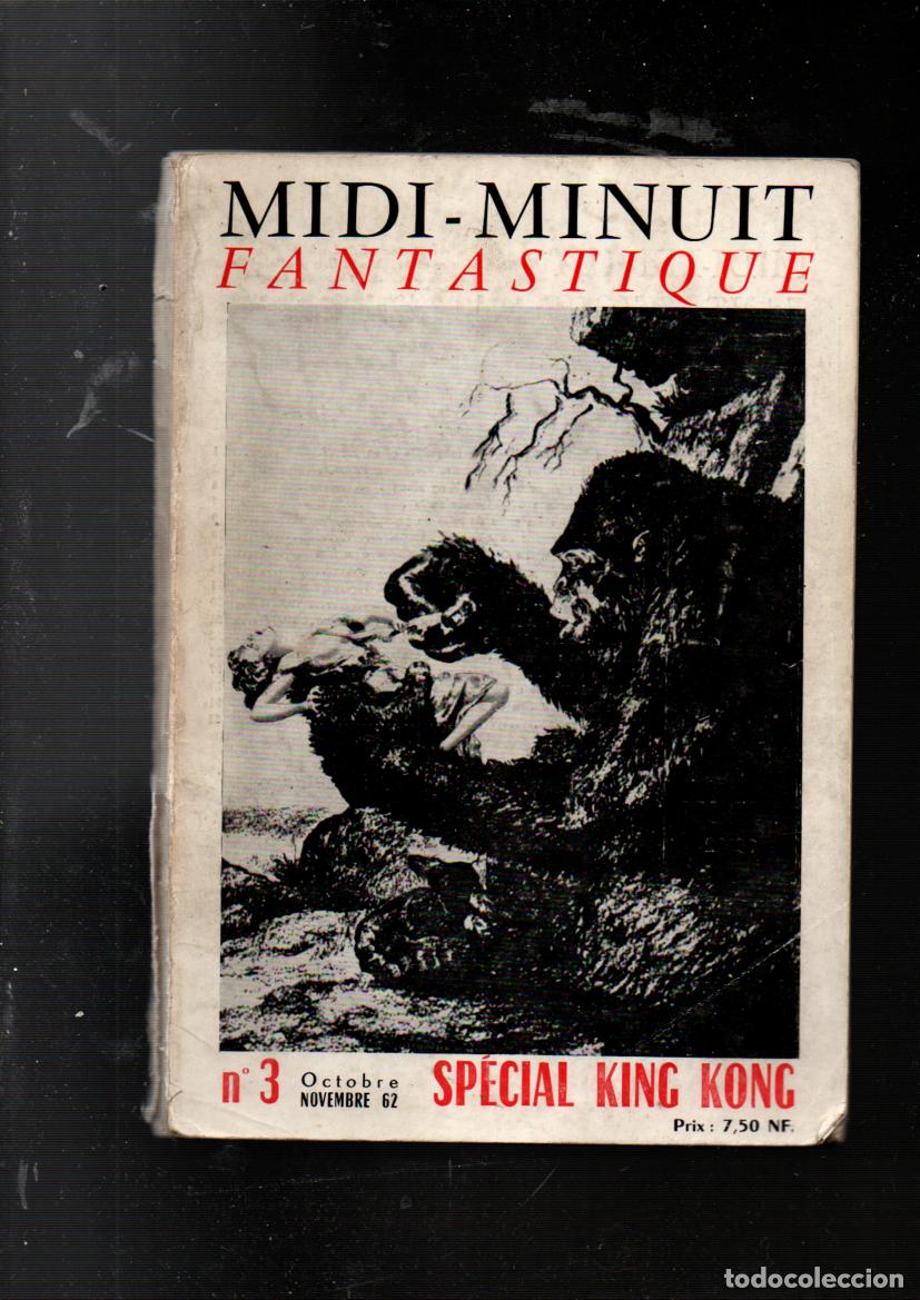 Coleccionismo de Revistas y Peri&oacute;dicos: MIDI-MINUIT. FANTASTIQUE, N&ordm; 3. SPECIAL KING KONG. OCTOBRE-NOVEMBRE 1962