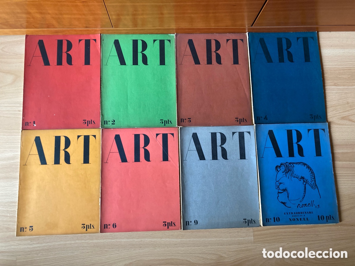 Colecionismo de Revistas e Jornais: ART. PUBLICACI&Oacute; DE LA JUNTA MUNICIPAL D'EXPOSICIONS D'ART BARCELONA