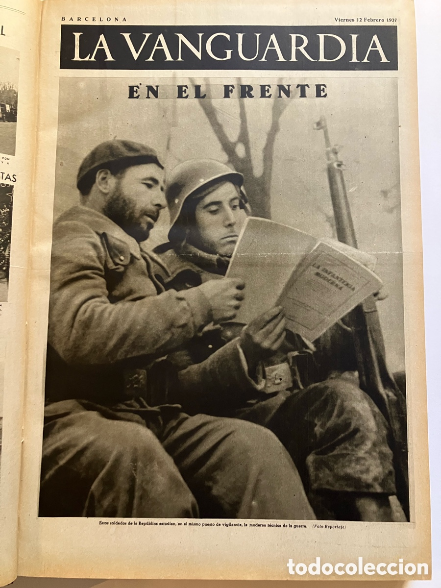 Coleccionismo de Revistas y Peri&oacute;dicos: Notas gr&aacute;ficas de La Vanguardia