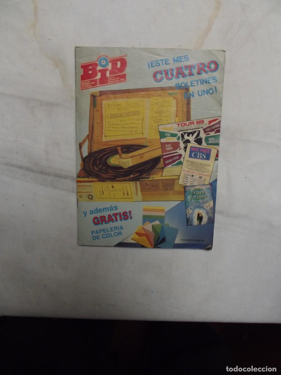 Collezionismo di Riviste e Giornali: BOLETIN INFORMATIVO DISCOPLAY BIP NUMERO 63