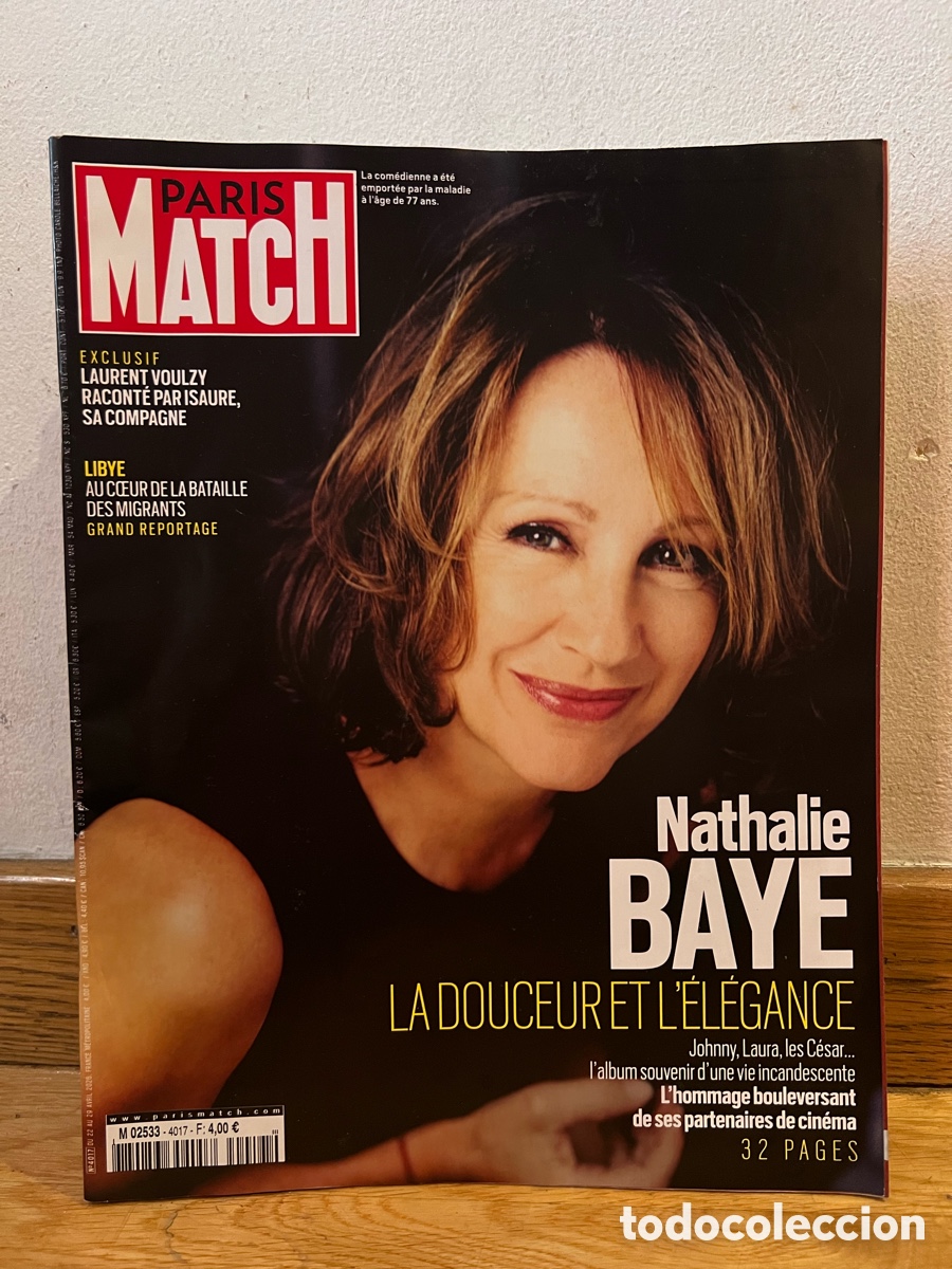 Coleccionismo de Revistas y Peri&oacute;dicos: Paris match n&uacute;mero 4017