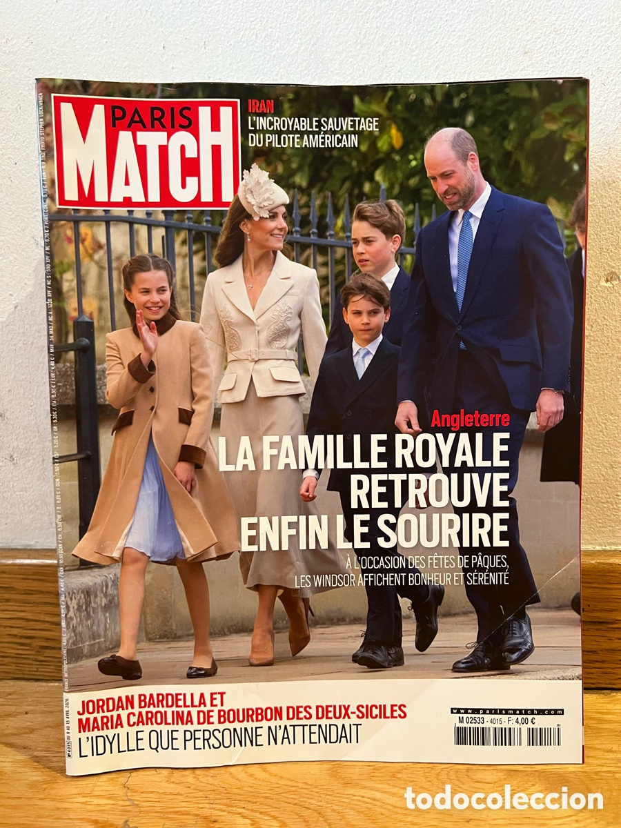 Coleccionismo de Revistas y Peri&oacute;dicos: Paris match n&uacute;mero 4015