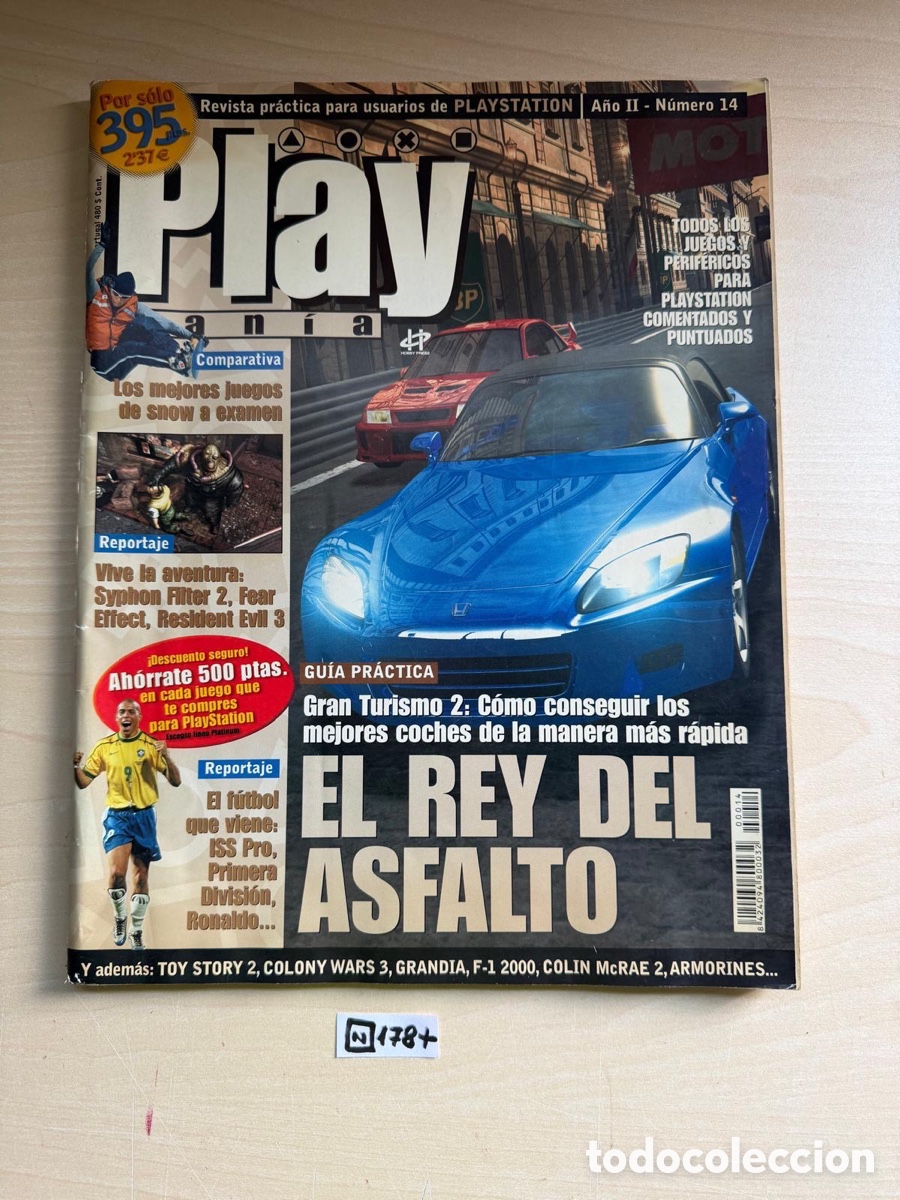 Sammeln von Zeitschriften und Zeitungen: Play man&iacute;a el rey del asfalto revista
