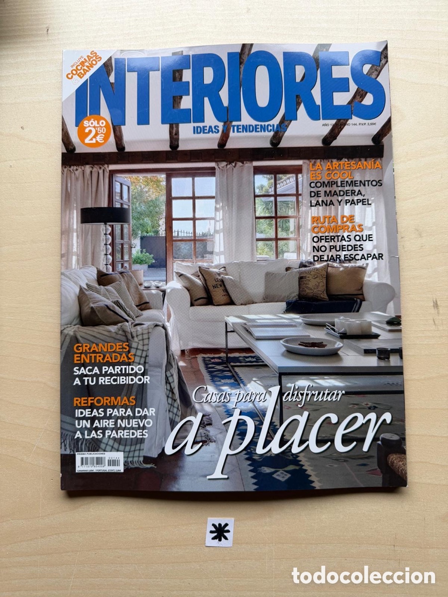 Coleccionismo de Revistas y Peri&oacute;dicos: Revista interiores ideas y tendencias