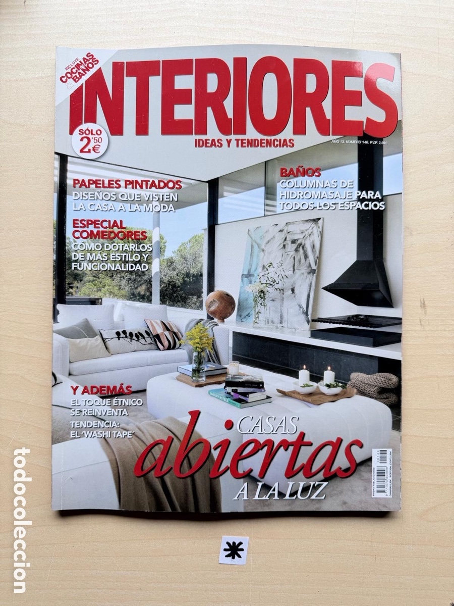 Sammeln von Zeitschriften und Zeitungen: Revista interiores ideas y tendencias