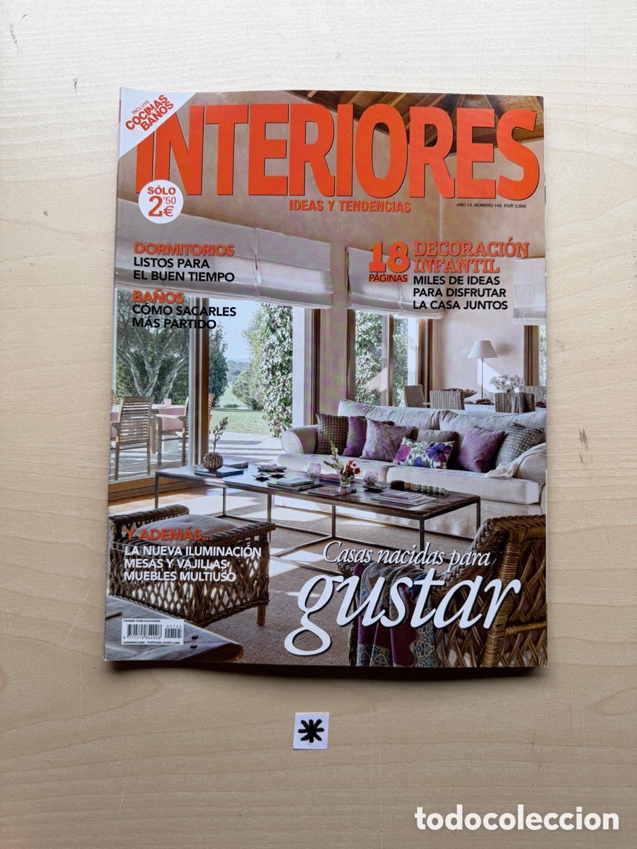 Coleccionismo de Revistas y Peri&oacute;dicos: Revista interiores ideas y tendencias