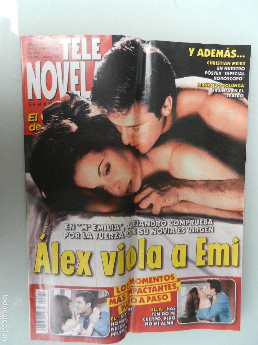 Coleccionismo de Revistas y Peri&oacute;dicos: TELE NOVELA SEMANAL N&ordm; 381- 07-2000 - EL CORAZON DE LA TELE-ALEX VIOLA A EMI