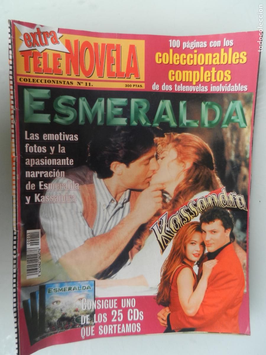 Coleccionismo de Revistas y Peri&oacute;dicos: ESMERALDA - COLECCIONISTAS N&ordm; 11 - EXTRA TELENOVELA - 100 PAGINAS