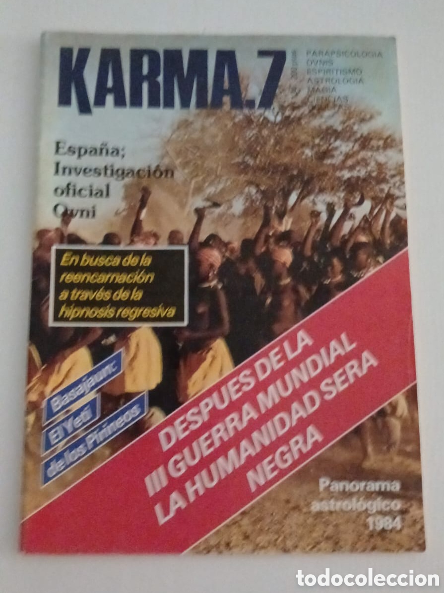 Collectionnisme de Revues et Journaux: REVISTA KARMA 7. N&deg;134