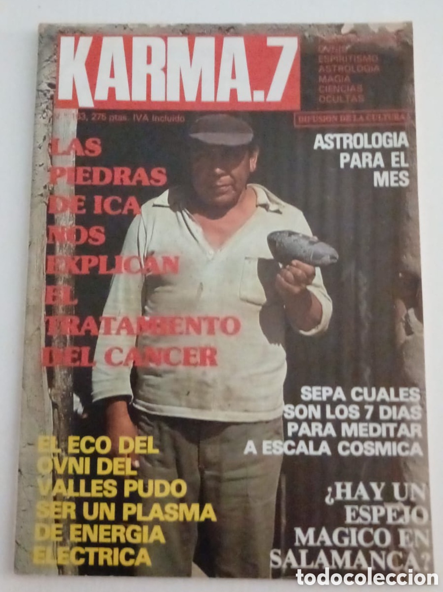 Coleccionismo de Revistas y Peri&oacute;dicos: REVISTA KARMA 7. N&deg;163 (1981)