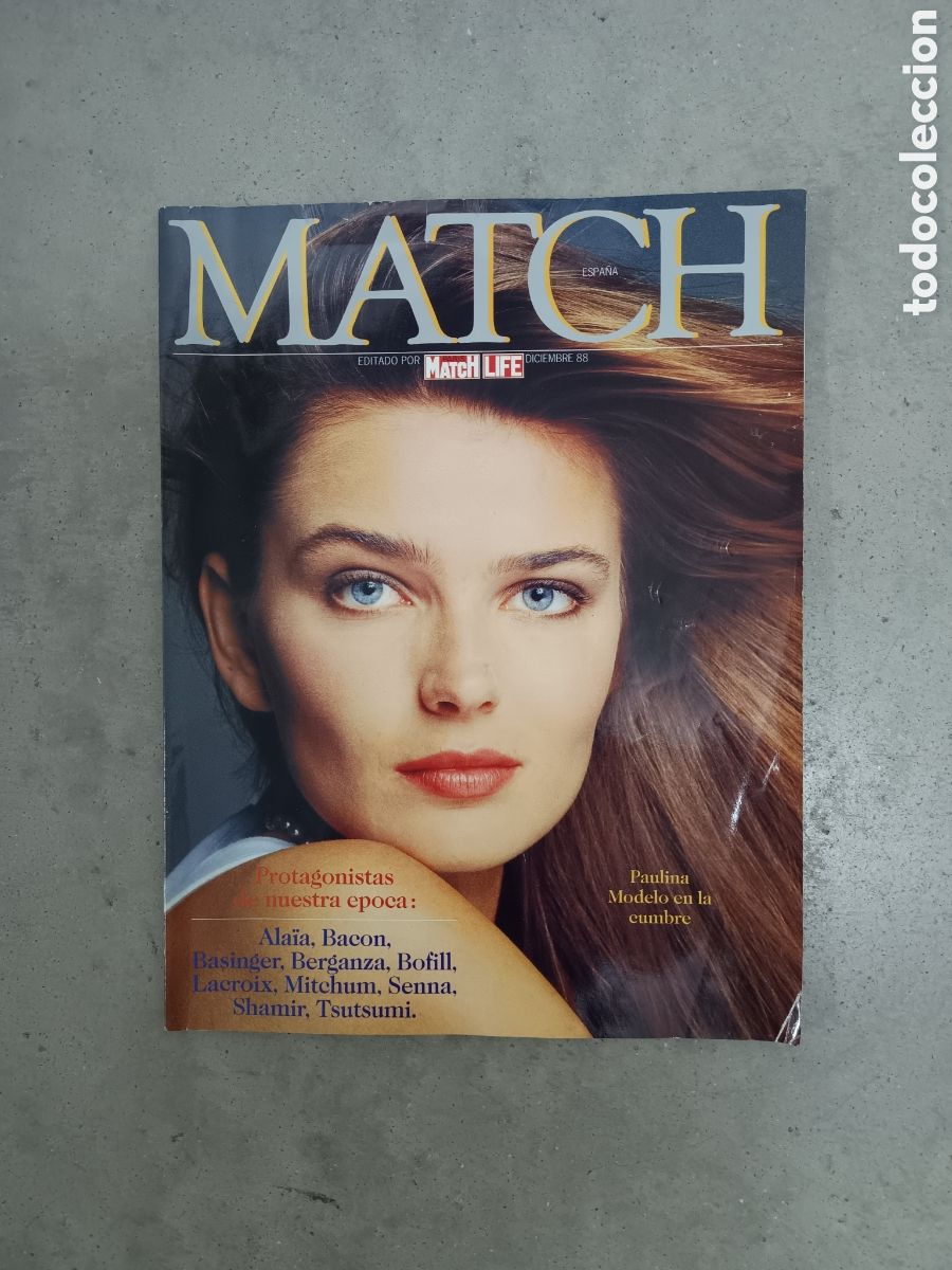 Coleccionismo de Revistas y Peri&oacute;dicos: PARIS MATCH Y LIFE ESPA&Ntilde;A - EL N&Uacute;MERO 1 Y &Uacute;NICO PUBLICADO EN ESPA&Ntilde;A - DICIEMBRE 1988
