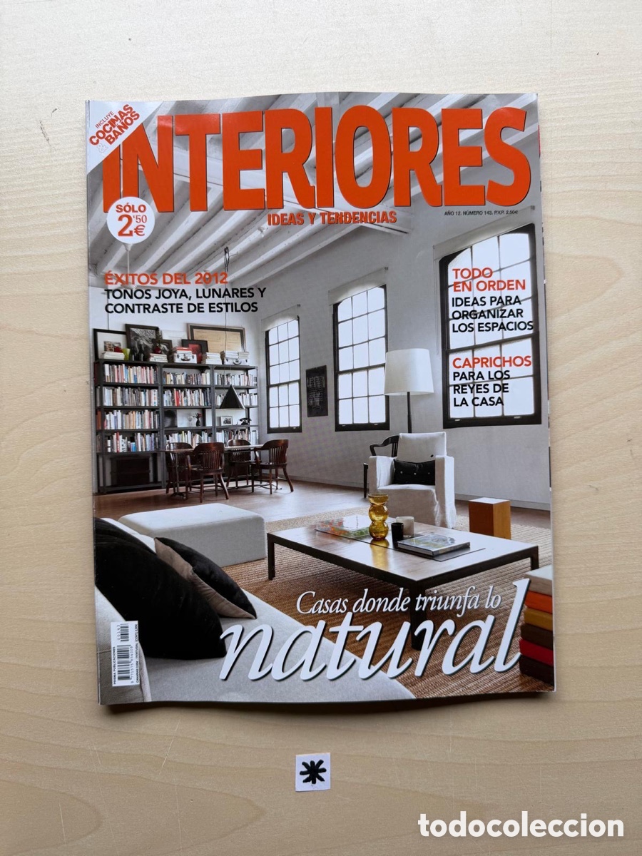Coleccionismo de Revistas y Peri&oacute;dicos: Revista interiores ideas y tendencias