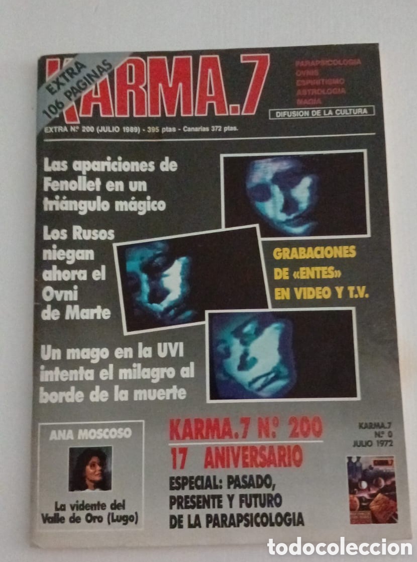 Coleccionismo de Revistas y Peri&oacute;dicos: REVISTA KARMA 7. N&deg;200 ESPECIAL
