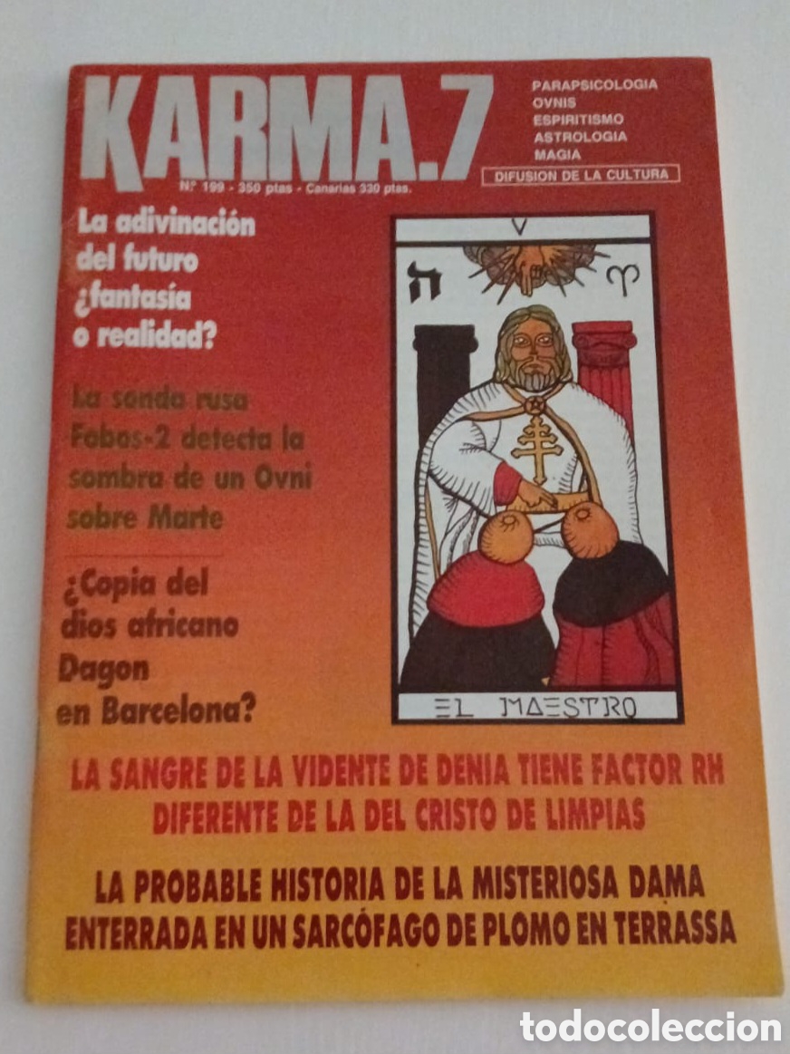 Collection Magazines and Newspapers: REVISTA KARMA 7. N&deg;199