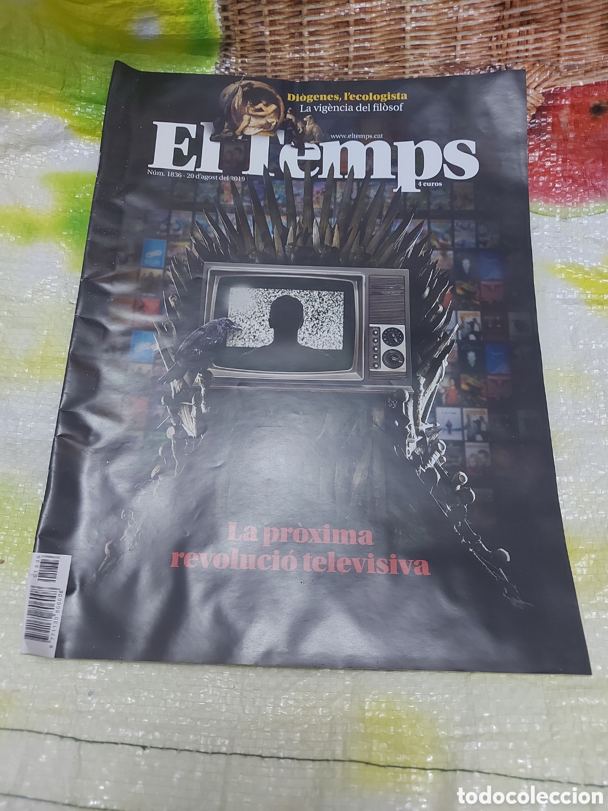 Coleccionismo de Revistas y Peri&oacute;dicos: EL TEMPS..... a&ntilde;o 2019