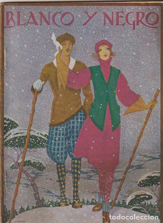 Collection Magazines and Newspapers: Revista Blanco y Negro n&ordm; 2021, 9 de febrero de 1930.*AGUILAR DE CAMPOO * PORCELANA * SANTOS-DUMONT