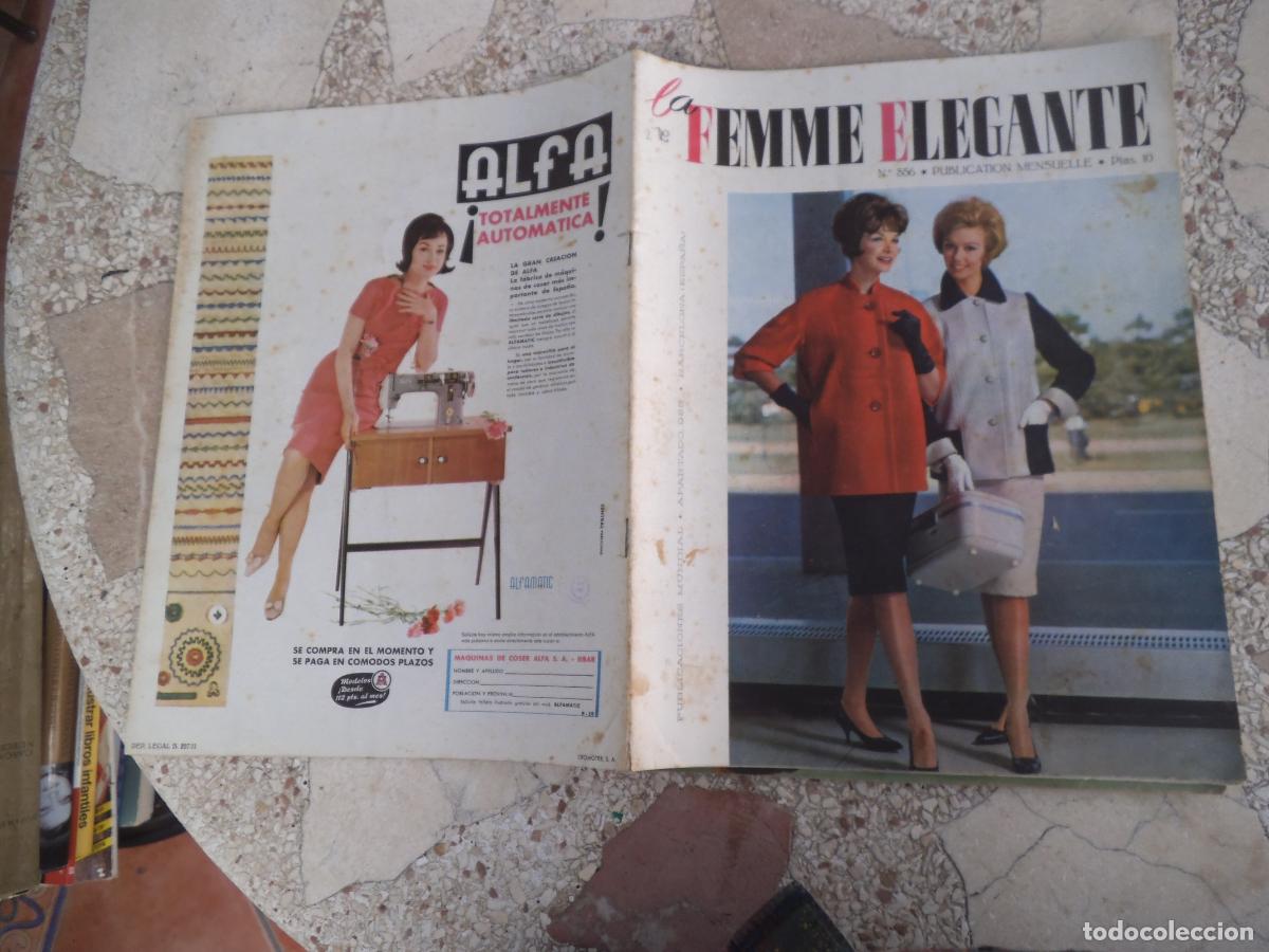 Collection Magazines and Newspapers: figurines, la femme elegante n&ordm; 556, en castellano, a&ntilde;os 60