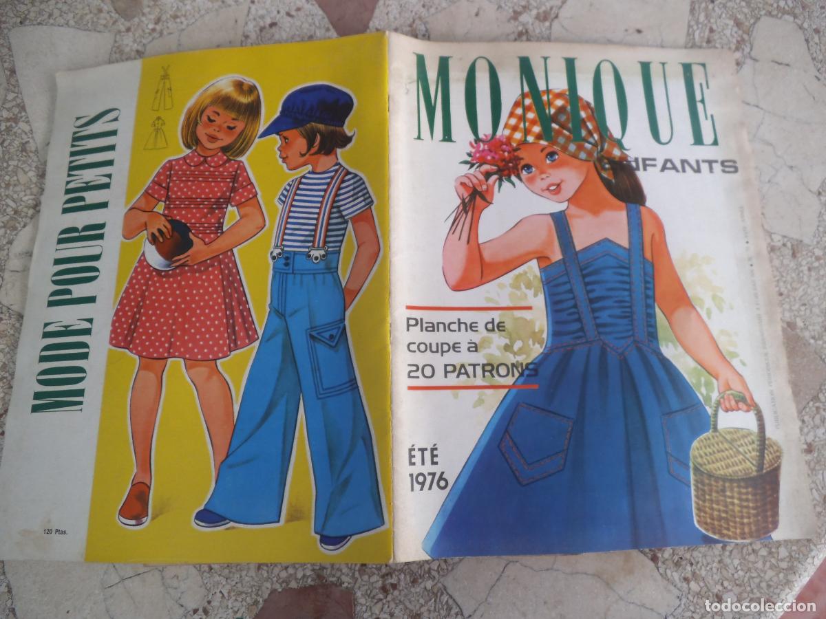 Collection Magazines and Newspapers: figurines, monique enfants, n&ordm; 78, en castellano, a&ntilde;os 1976, con patrones