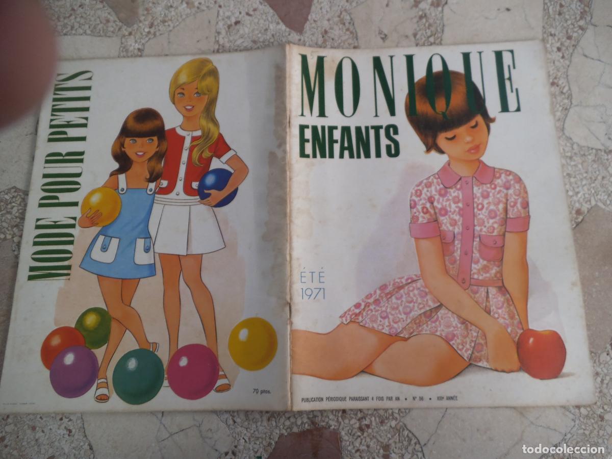 Coleccionismo de Revistas y Peri&oacute;dicos: figurines, monique,enfants ete , n&ordm; 56, en castellano, a&ntilde;o 1971