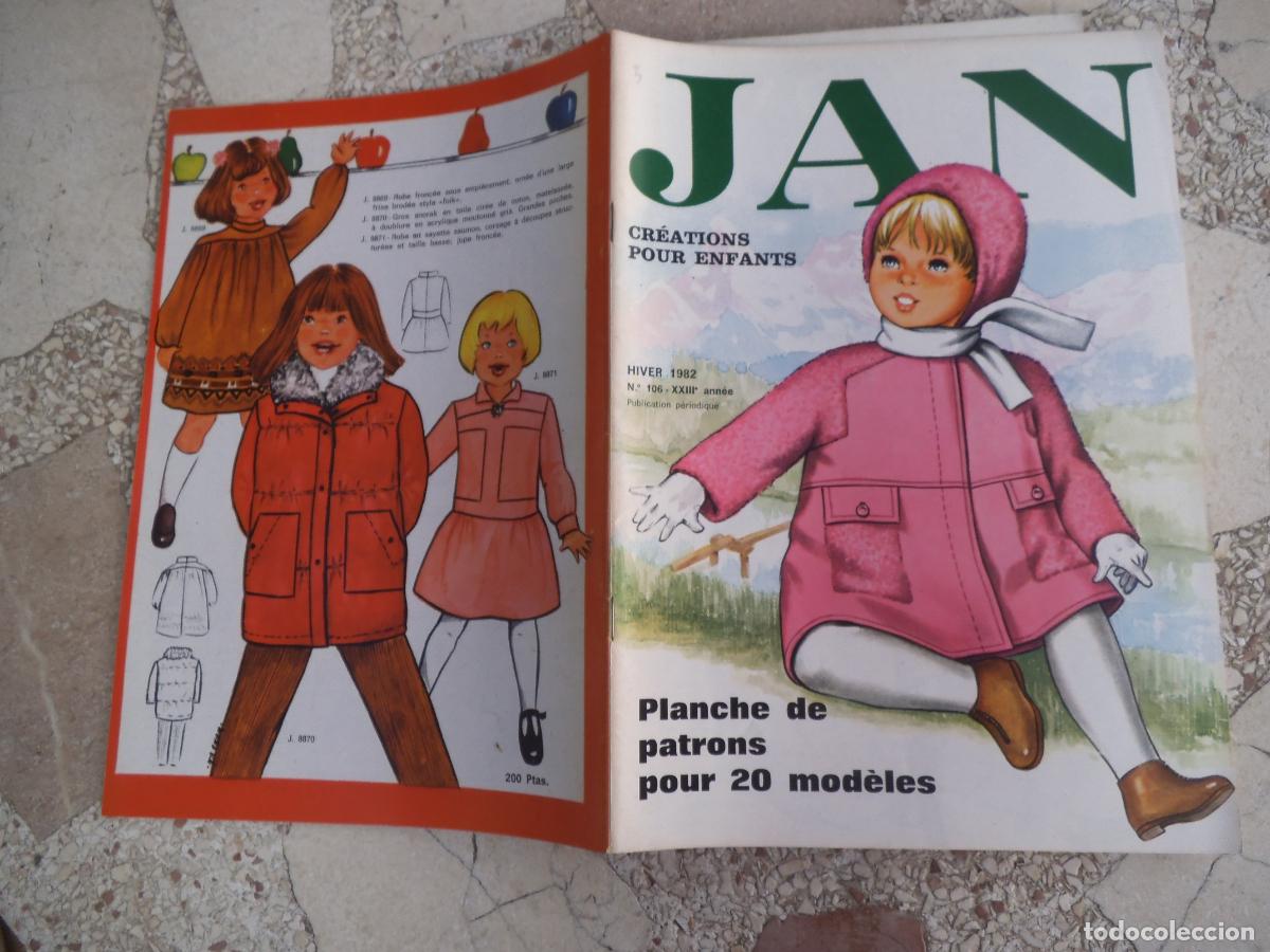 Sammeln von Zeitschriften und Zeitungen: figurines, jan, hiver , n&ordm; 106, en castellano, a&ntilde;os 1982, faltan patrones