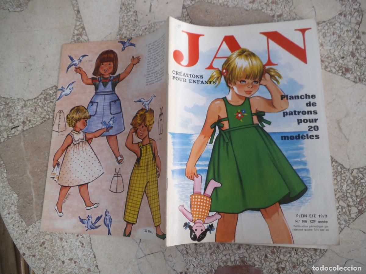 Sammeln von Zeitschriften und Zeitungen: figurines, jan, verano , n&ordm; 100, en castellano, a&ntilde;os 1979, faltan patrones
