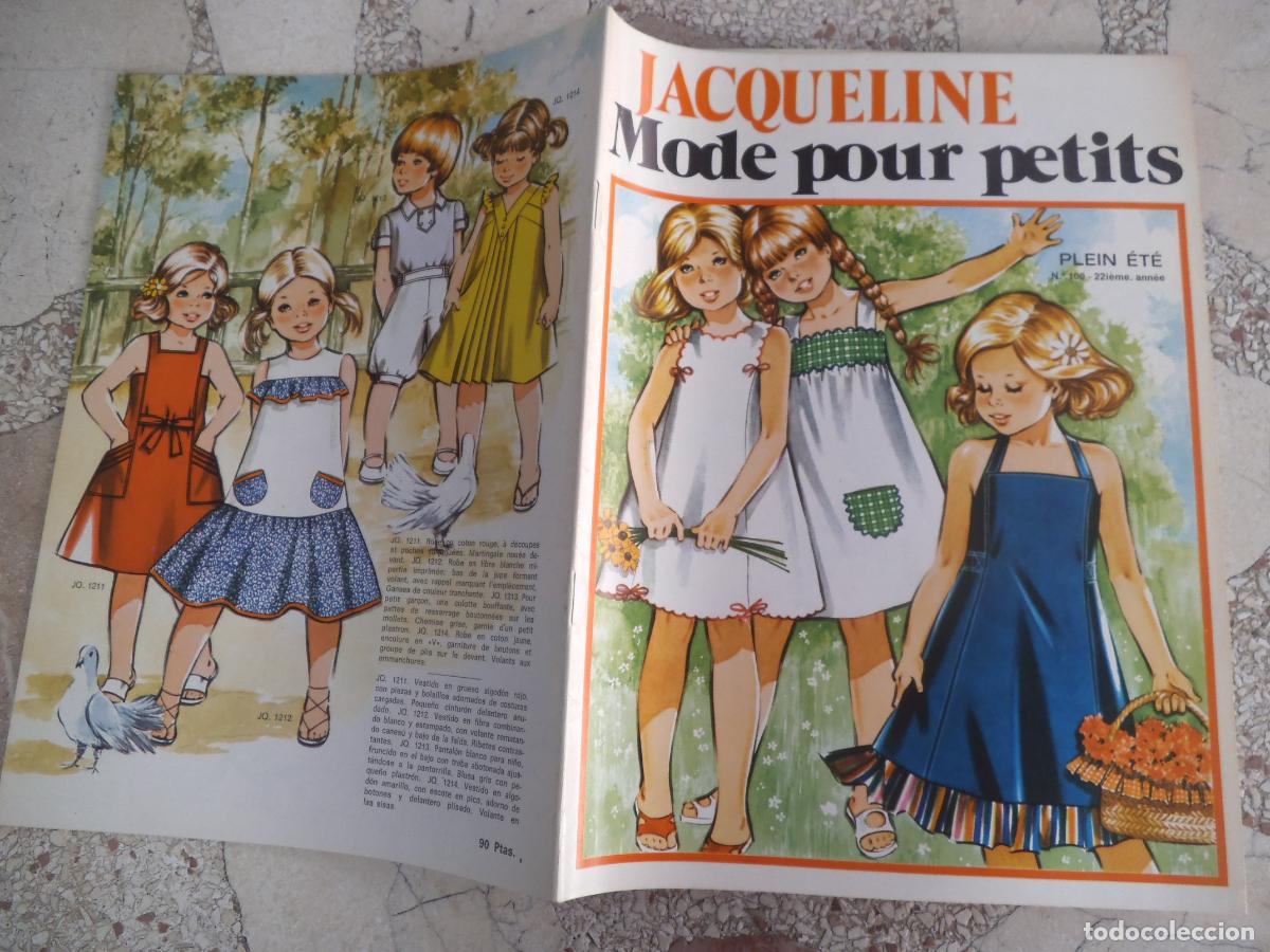 Coleccionismo de Revistas y Peri&oacute;dicos: figurines, jacqueline mode pour petits, n&ordm; 100, en castellano, ete a&ntilde;os 1981, faltan patrones,