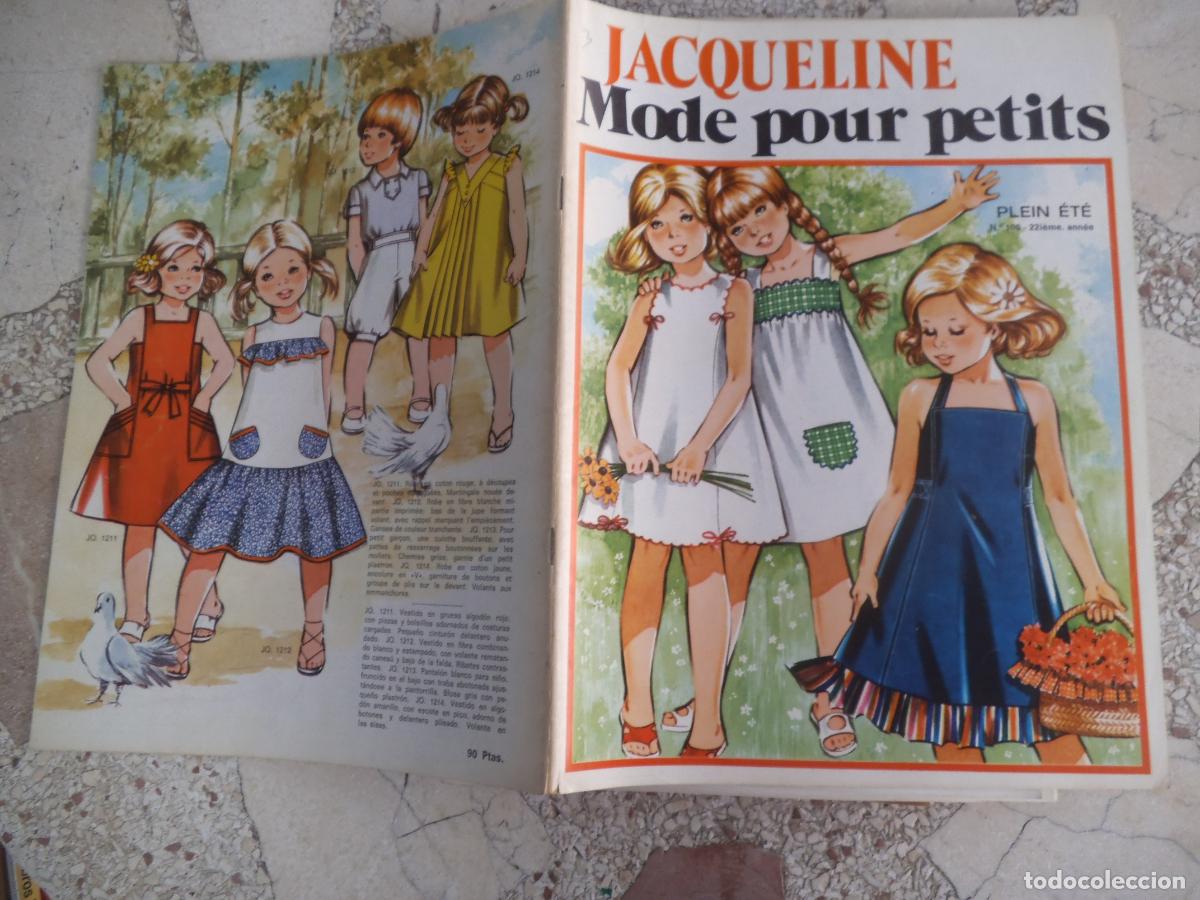 Coleccionismo de Revistas y Peri&oacute;dicos: figurines, jacqueline mode pour petits, n&ordm; 100, en castellano, ete a&ntilde;os 1981, faltan patrones,