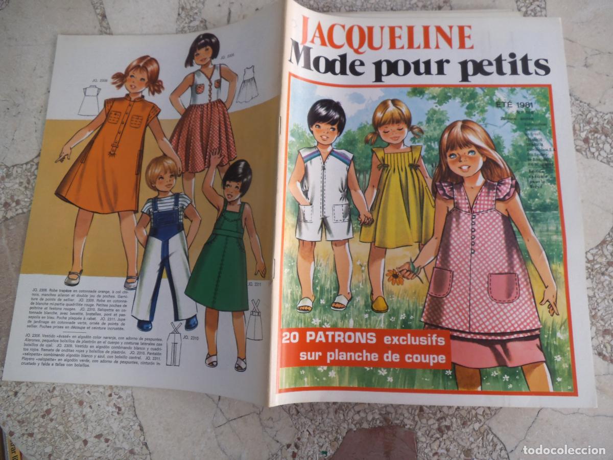 Coleccionismo de Revistas y Peri&oacute;dicos: figurines, jacqueline mode pour petits, n&ordm; 108, en castellano, ete a&ntilde;os 1981, faltan patrones,