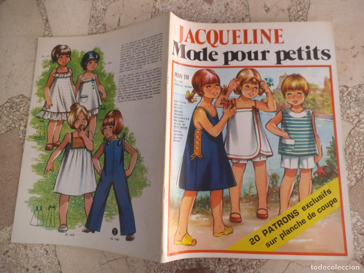 Coleccionismo de Revistas y Peri&oacute;dicos: figurines, jacqueline mode pour petits, n&ordm; 102, en castellano, ete a&ntilde;os 1978, faltan patrones,