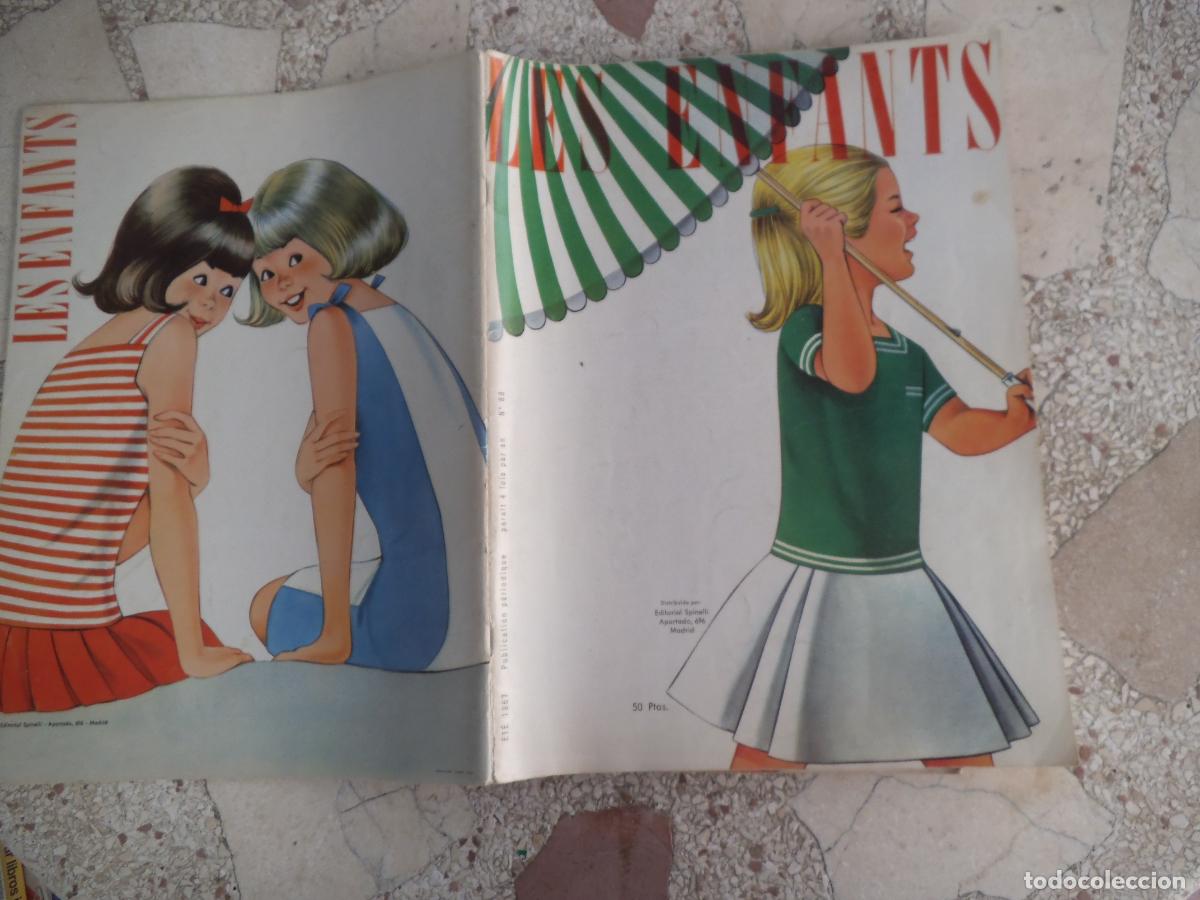 Coleccionismo de Revistas y Peri&oacute;dicos: figurines, les enfants, n&ordm; 89, en castellano, ete a&ntilde;os 1967, algunas paginas color