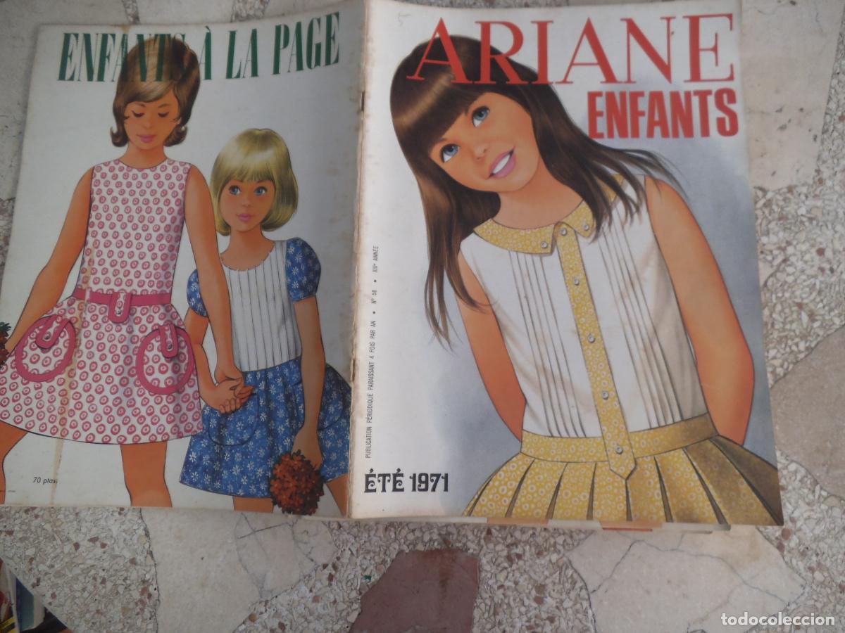 Coleccionismo de Revistas y Peri&oacute;dicos: figurines, ariane enfants, n&ordm; 58, en castellano, ete a&ntilde;os 1971, algunas paginas color