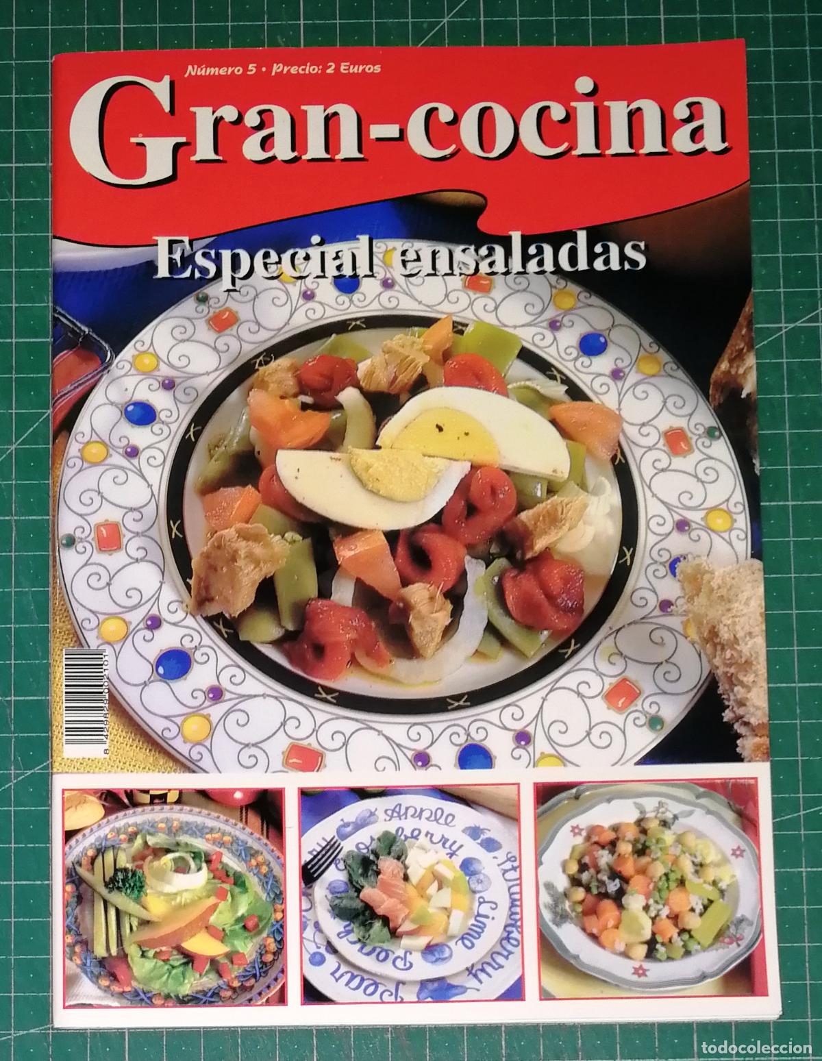 Coleccionismo de Revistas y Peri&oacute;dicos: GRAN COCINA. N&ordm; 5: ESPECIAL ENSALADAS. - LINCRO, S.L., D.L. 2003
