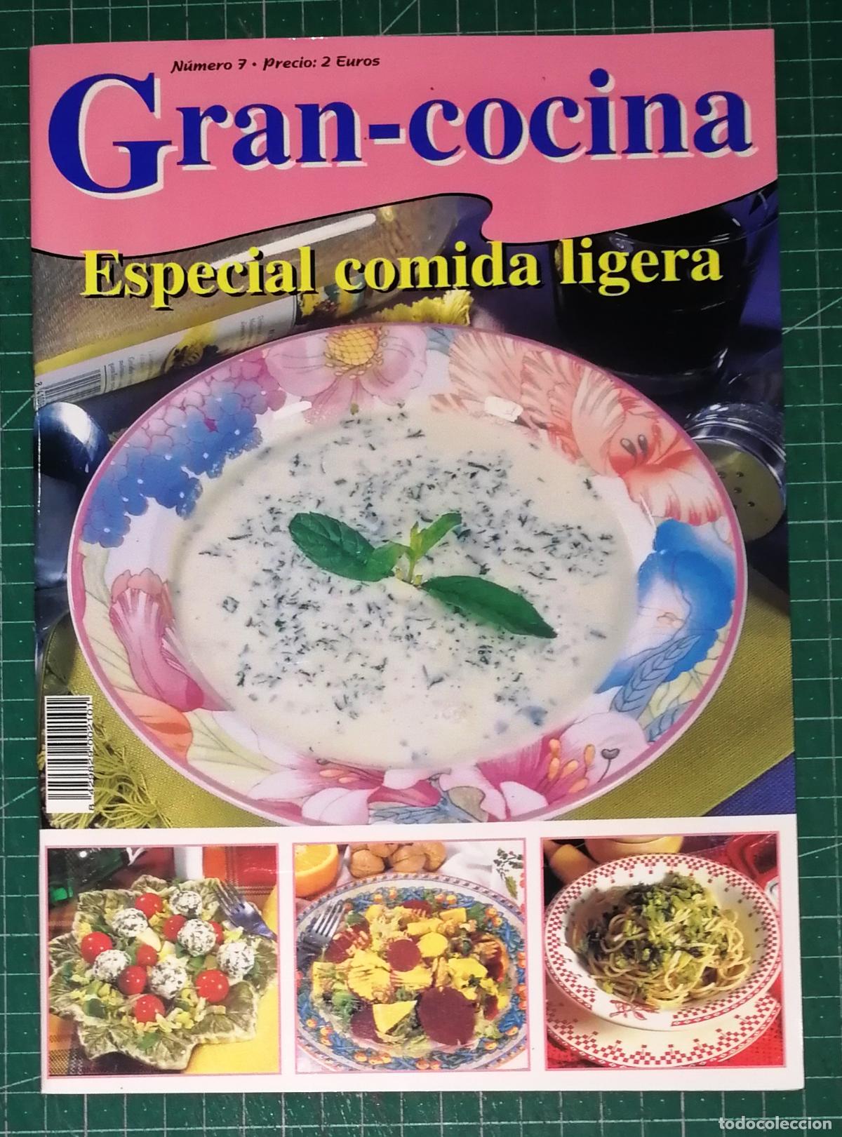 Collectionnisme de Revues et Journaux: GRAN COCINA. N&ordm; 7: ESPECIAL COMIDA LIGERA. - LINCRO, S.L., D.L. 2003