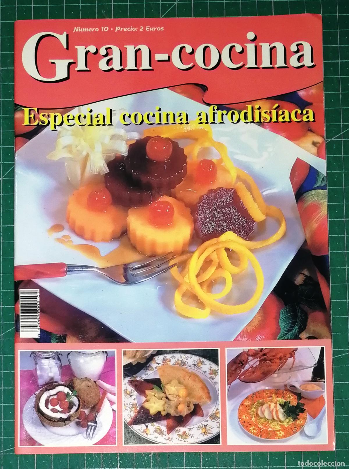 Collectionnisme de Revues et Journaux: GRAN COCINA. N&ordm; 10: ESPECIAL COCINA AFRODIS&Iacute;ACA. - LINCRO, S.L., D.L. 2002