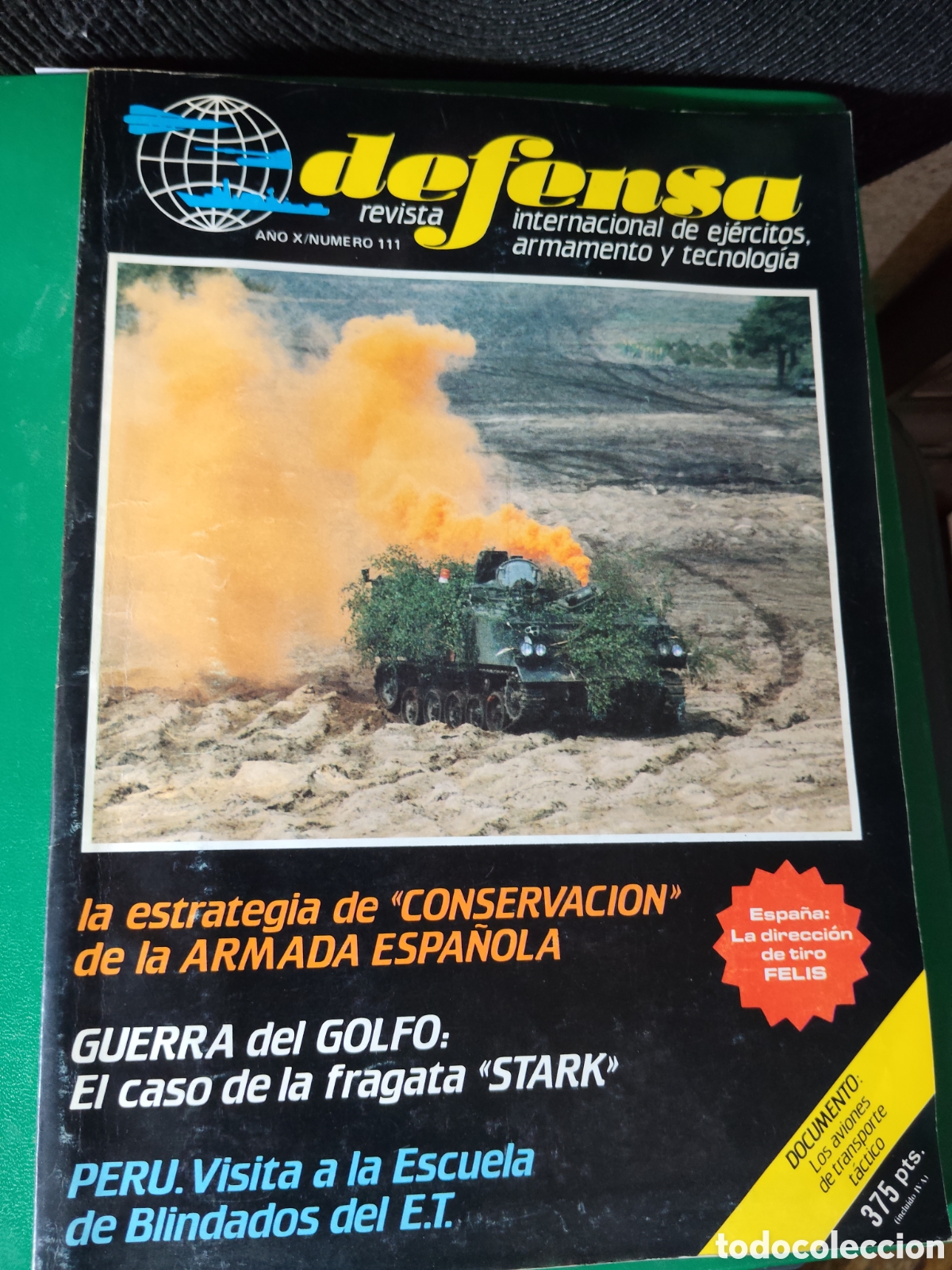 Sammeln von Zeitschriften und Zeitungen: REVISTA DEFENSA internacional de ej&eacute;rcitos armamento y tecnolog&iacute;a N&deg;111