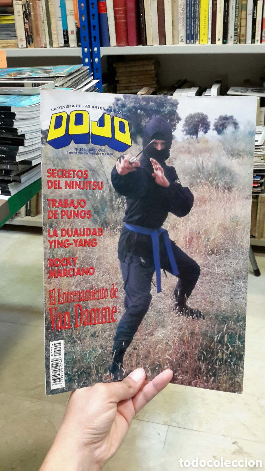 Coleccionismo de Revistas y Peri&oacute;dicos: Dojo - La revista de las artes marciales n.204, a&ntilde;o XVIII