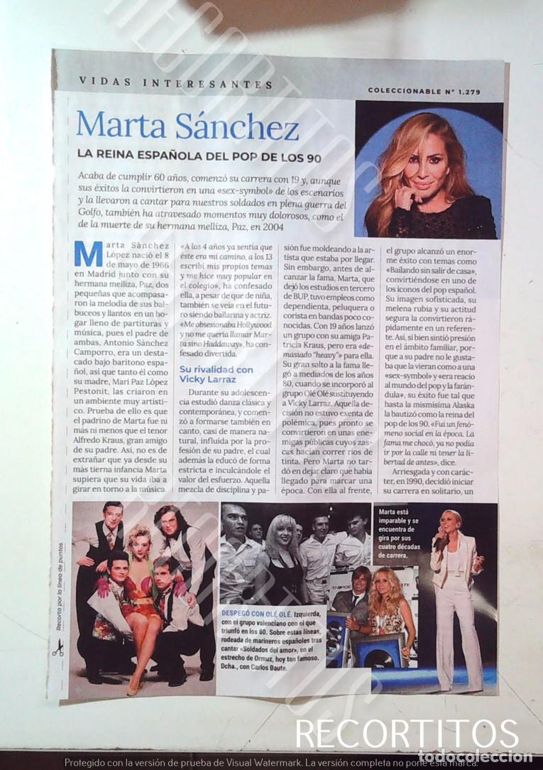Coleccionismo de Revistas y Peri&oacute;dicos: marta sanchez ole ole carlos baute