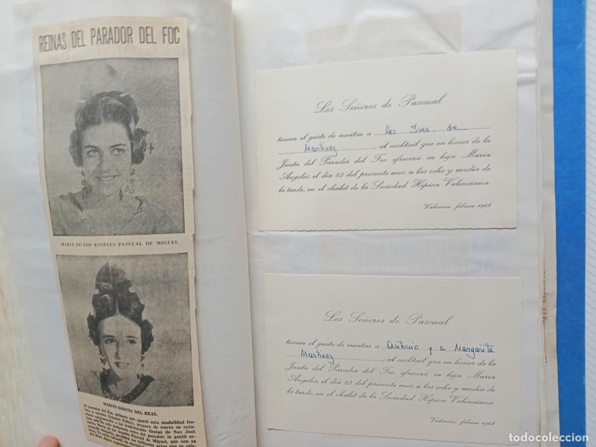 Coleccionismo de Revistas y Peri&oacute;dicos: Valencia. Parador del Foc 1968, archivador con recortes de prensa. Fallas