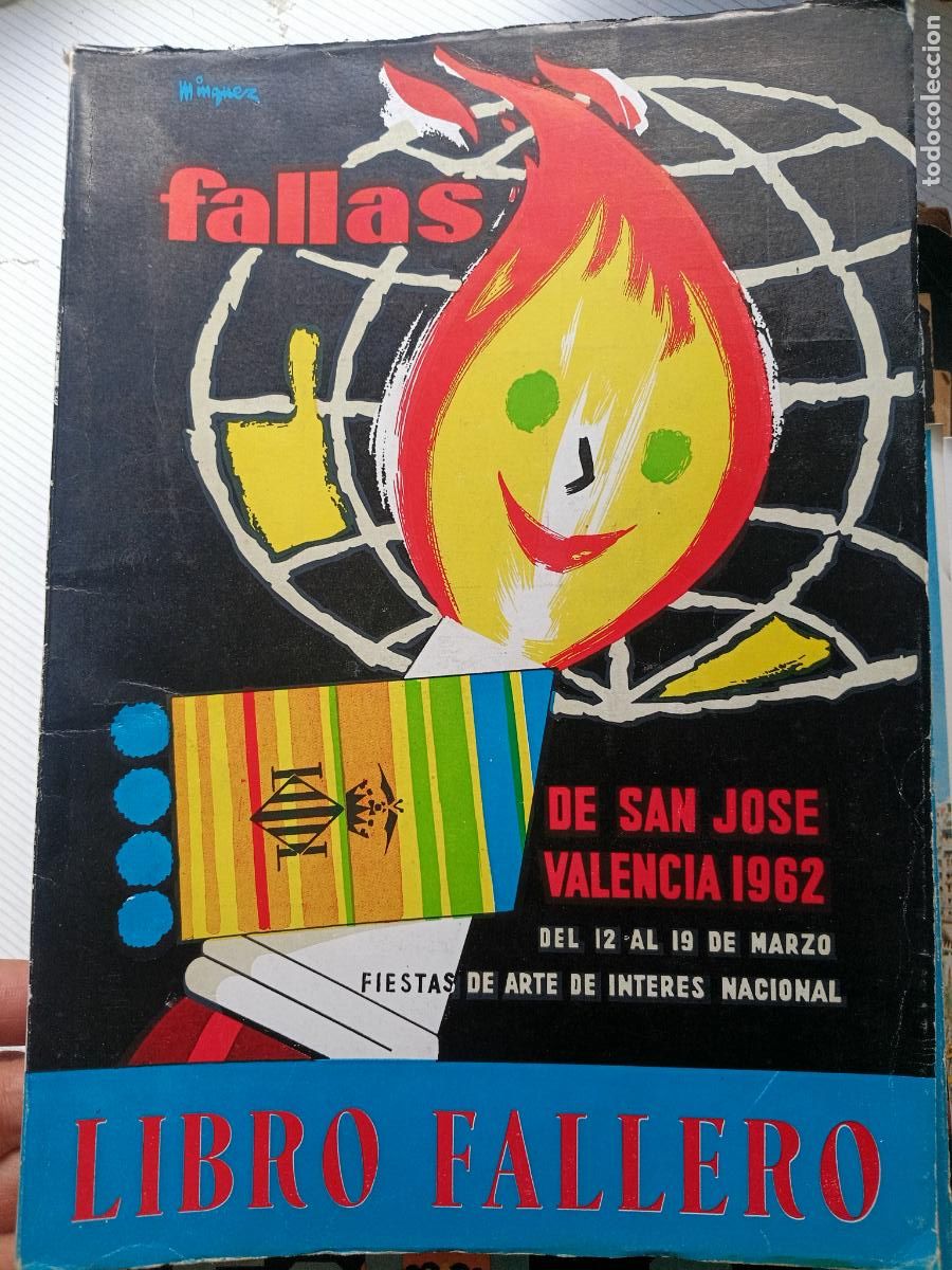 Coleccionismo de Revistas y Peri&oacute;dicos: LIBRO FALLERO 1962 - LLIBRE FALLER - JUNTA CENTRAL FALLERA - VALENCIA FALLAS