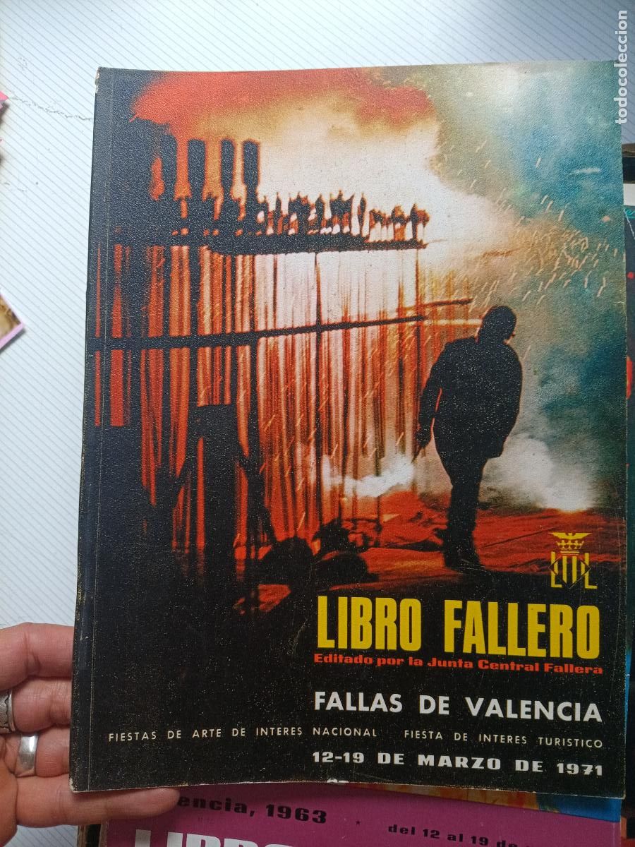 Coleccionismo de Revistas y Peri&oacute;dicos: LIBRO FALLAS VALENCIA / LIBRO FALLERO 12 - 19 MARZO 1971