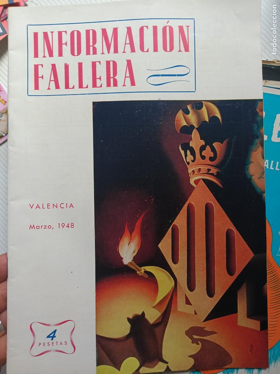 Coleccionismo de Revistas y Peri&oacute;dicos: Revista Informaci&oacute;n fallera 1948 Fallas de Valencia