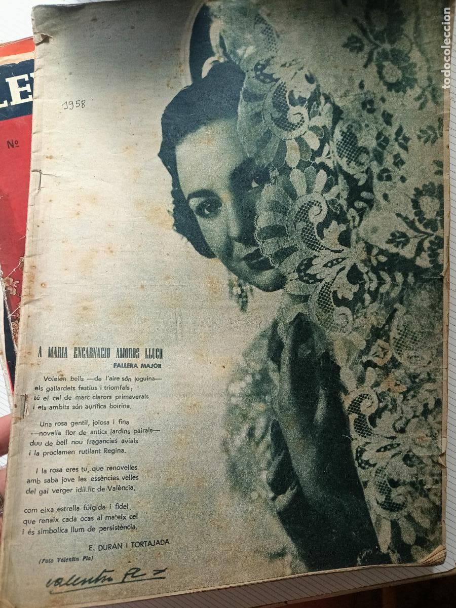 Collezionismo di Riviste e Giornali: REVISTA LEVANTE 1958 ESPECIAL FALLAS DE VALENCIA