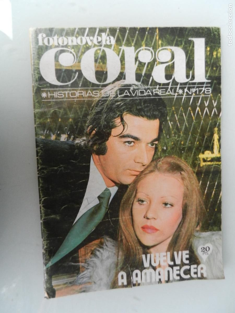Coleccionismo de Revistas y Peri&oacute;dicos: CORAL , FOTONOVELA N&ordm; 178 - VUELVE A AMANECER . HISTORIAS DE LA VIDA REAL - BRUGUERA 1973