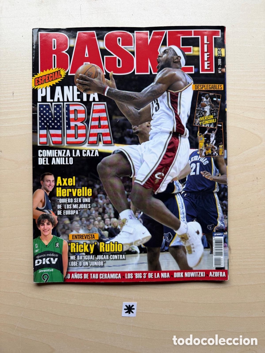 Coleccionismo de Revistas y Peri&oacute;dicos: Revista basket life planeta NBA