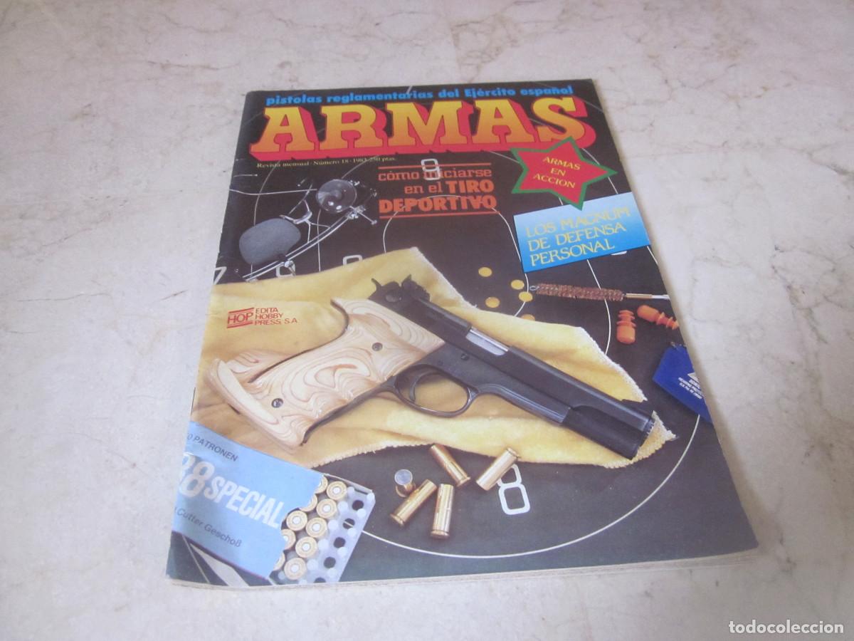 Coleccionismo de Revistas y Peri&oacute;dicos: REVISTA ARMAS N&ordm; 18 - LOS MAGNUM DE DEFENSA PERSONAL - 1983
