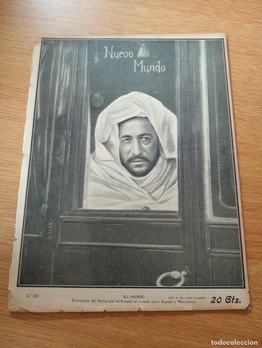 Collection Magazines and Newspapers: A&Ntilde;O 1910. REVISTA ILUSTRADA NUEVO MUNDO N.&ordm; 881. FUNDADA POR D. JOS&Eacute; DEL PEROJO. GRAPA.