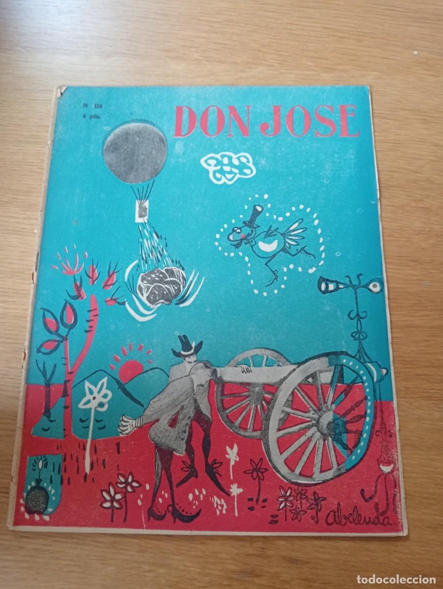 Coleccionismo de Revistas y Peri&oacute;dicos: REVISTA DON JOS&Eacute; N.&ordm; 114 (DE 127). GRAPA. SUPLEMENTO DEL DIARIO ESPA&Ntilde;A DE T&Aacute;NGER. 1957.